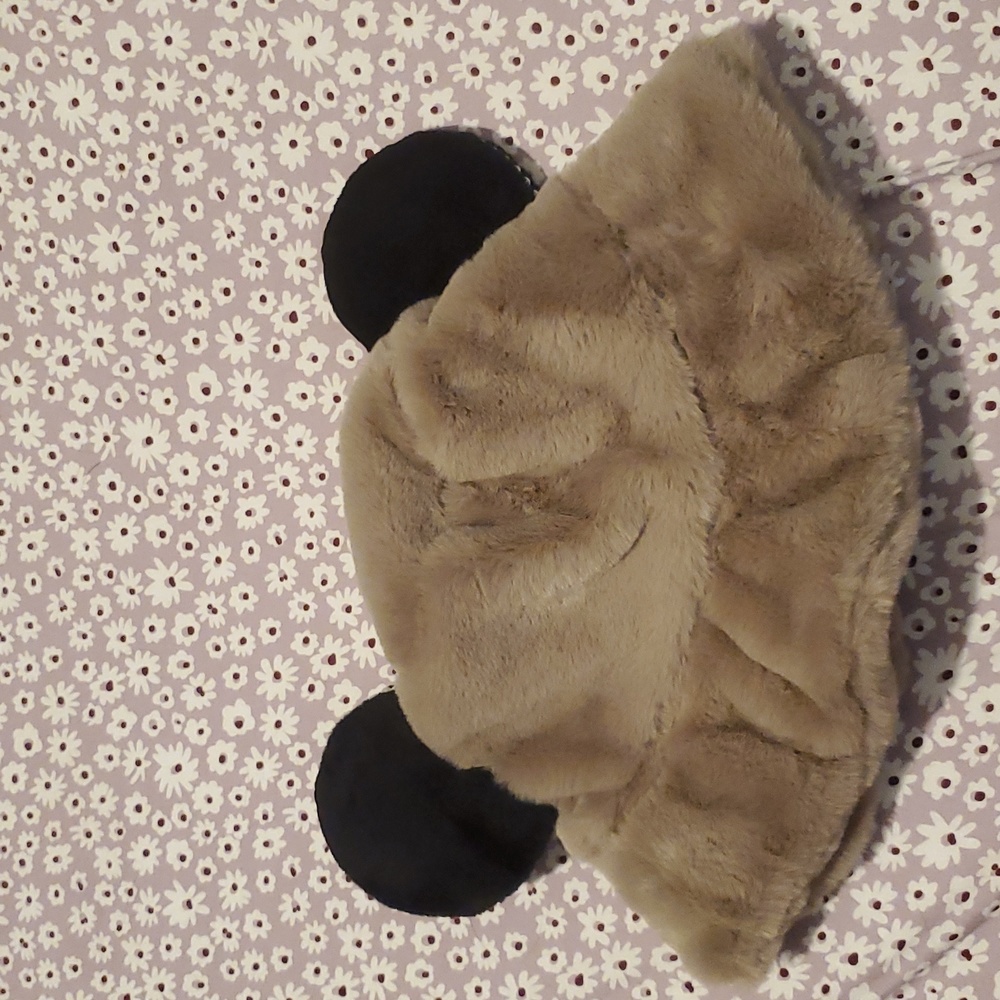 Winter sherpa oversized hat with mickey ears for Adults